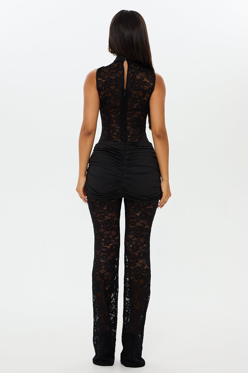 Mono Encaje Negro Onyx