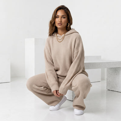 Conjunto de Punto “Beige Cozy”