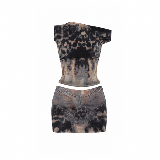 Vestido Animal Print Roar